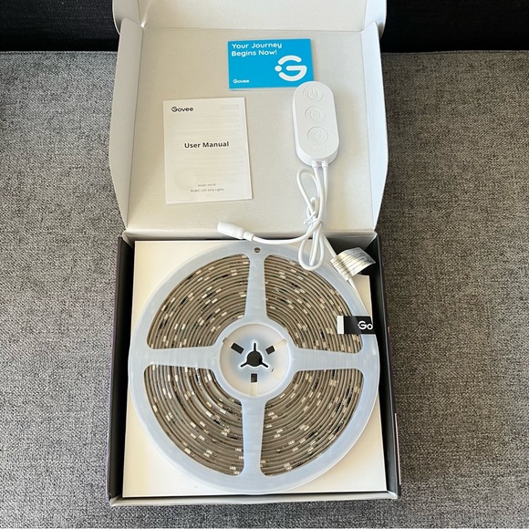 NIB Govee 32.8 ft. Wi-Fi RGBIC LED Strip Lights - Picture 3 of 9